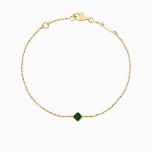 Braccialetti di fascino 1 mini notif furg furgone a quattro foglie bracciale gioielli di lusso 18k oro in oro per donne uomini sier catena gioielli eleganti gi otwxn