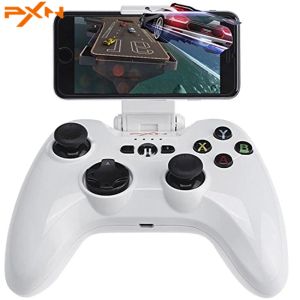 iPhoneのゲームパッドゲームコントローラーMFIモバイルゲームJoystick GamePad PXN 6603 BluetoothCompatible Wireless for iOS/Apple TV/iPod/iPad