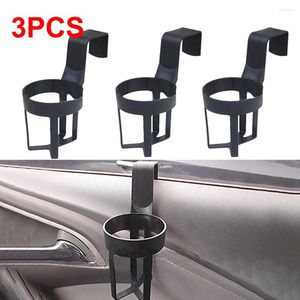 Tea Trays 3Pcs Car Truck Rack Water Cup Holder Bottle Drink Interior Door Window Mount Bracket Auto Stand