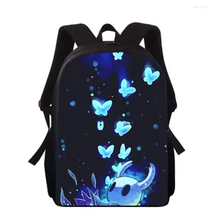 School Bags Hollow Knight Game 16" 3D Print Kids Backpack Primary For Boys Girls Back Pack Students Book