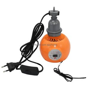 Diğer Pet Malzemeleri Aksesuarlar 220V 150W Yeni Isıtma Lambası Termostatik Sıcaklık Kontrolör Isıtıcı Çiftlik Hayvanları Chicke için Sıcak Işık DHX9T