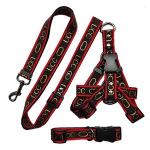 and Collar Designer Leash Dog Harness Set No Pull Adjustable Back Clip Step-in Dog Harness with Basic Collar and Heavy-Duty Anti-Twist Leash for Small to Large Dogs S B105