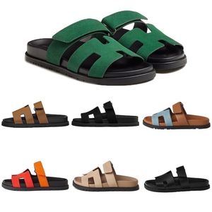 Slingback Sandles for Women Designer Icke-halk Sole Sunny Men Designer Slides Standard Size Beach Designer Sandaler Casual Party Office Färgglada