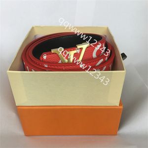 designer belts for men designer belts women 3.8cm wide belt bb simon belt Good quality luxury leather letter L and V checkerboard bright-faced buckle 105cm