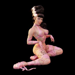 Аниме -манга смола фигура Сексуальная французская леди 1/18 Масштабные миниатюры Собирайте модельный комплект DIY. Распространенная статуя и неокрашенные подарки AMA Toys
