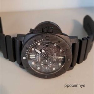 Panerei Sivil Saatler Mekanik Saatler İtalya 979 Luminor Dalış Marina Militare Carbon 46mm yaptı. Çok güzel. B/P ZDGP