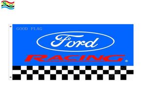 Ford Racing Flags Banner Size 3x5ft 90150 см с металлическим Gromtoutdoor Flag7521505