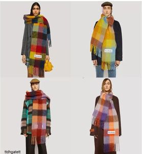AC S Men and Women General Style Imitation Cashmere Scarf Designer Blanket Plaid tzitzit7759304