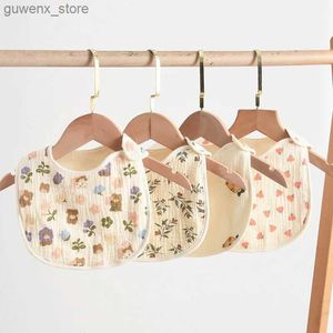 Bibs Burp Cloths 1pcs Хлопковые водонепроницаемые детские нагруды