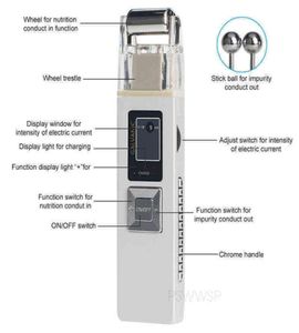 MicRocorrent Galvanic Massager facciale Anti Inveging Ridurre le rughe Stringendo il viso Spasso della macchina per la spa Usa 2205203892479