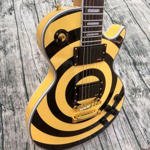 Guitar الشهير العلامة التجارية الغيتار الكهربائية النشط نظام الالتقاط المهنية مستوى مريح شعور جيد timbre توصيل مجاني إلى المنزل.