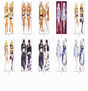 anime rwby شخصية مثير يانغ شياو لونج فايس شني بليك بليك بيلادونا وسادة الأنيمي dakimakura8146165