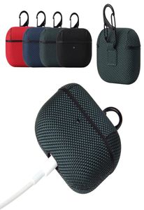 For AirPods Pro 3 Textile Cloth Skin Earphone Case Wireless Bluetooth Headphone Cover Portable Anti Fingerprint Retro Sleeve Bag3518149
