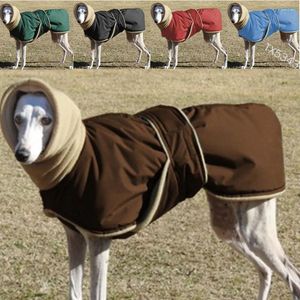 ملابس الكلب معطف معطف للماء الشتاء دافئ متوسطة كبيرة ملابس كبيرة