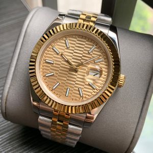 Designer Watches Men Automatic Mechanical Watch High Quality Fashion Watchband 41mm 904L Rostfritt stål Luxury Watch Style Classic Wristwatches AAA