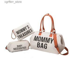 Blöja väskor mamma tygväska moderskap blöja mamma stor kapacitet väska kvinnor barnvagn gamla och originalversioner väska baby vård rese handväska l410