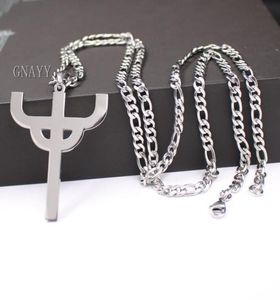 jewelry Gothic Punk Judas Priest Necklace Stainless Steel Men039s Favorite Pendant merch logo symbol Charm Amulet9894005