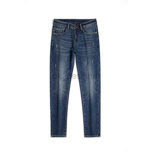 Herren Jeans Designer Winter Baumwolle Denimhose Neues Produkt Herren Jeans gerade Bein lässig Plüsch verdickte Blue Jeans KK7332