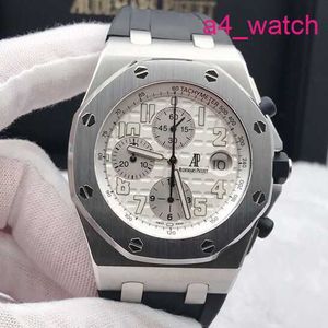 AP MACHINERY PULHO RELISÃO ROYAL OAK OFFSHORE PRECISÃO AÇO 26020 MECÂNICO AUTOMÁTICO 42mm Data Timing e Anti Magnetic Set Full Mens Watch