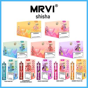 Оригинальный DTL MRVI Shisha 15000 15K Puffs Ondayable E Cigarette Vape Pen с 5 ароматизаторами.