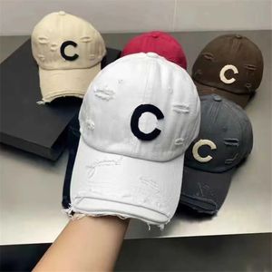 Summer Ball Cap Canvas Designer Hat letra Caps de beisebol Casquette para homens Hats femininos Rua instalados de rua praia Sun Sports Ball Cap Ball