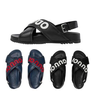 Utomhus chaussure klassisk mästare gjorde kvinnor designer skor kvinna sandal icke-halk sula desateur sandalia chunky svart blå mjuk perfekt passform