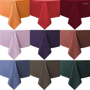 Table Cloth Pure Color PVC Tablecloth Waterproof And Oil Tablecloth_AN942