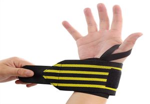 1 PCS Sportsman Bracer Cuff Gym Viktlyftning Justerbar armbandsstöd Arvskydd Professionell utomhusaktivitet Bandage W1120259