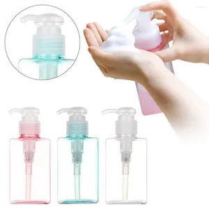 Liquid Soap Dispenser 5pcs Useful Hand Sanitizer Home Bath Supplies Shampoo Shower Gel Foaming Bottle Pump Container