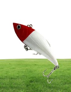 Hengjia 8pcs Hard Vib Fishing Bait 8 см 118 г пластиковой рыбацкой ловли VIB Crankbait Bass Farkle9735085