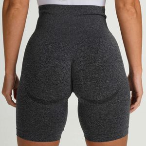 Alinhe shorts lu esportivo alinhe as nádegas de pêssego de pêssego de fiess perneiras de ginástica feminina esportes apertados de três pontos de ginástica