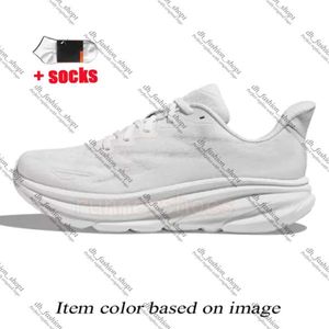 Hokah Clifton 9 Factory Factory Buts 2024 z pudełkiem Hokah Designer Run Shoe Hokah Hokah Shoe White Black Pink Foam Runners Runners Rozmiar 36-47 224