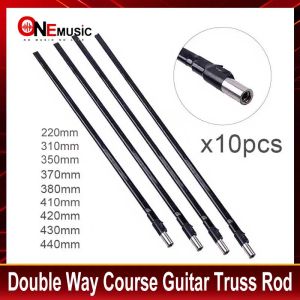 Kabel 10pcs Doppelgängerweg Way Guitar Trass Stab Innerdurchmesser 9mm Stahl A3 220/310/350/370/380/410/420/430/440mm