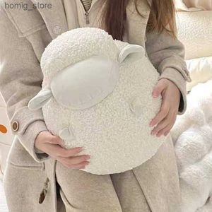 Plush Dolls Cartoon Plush Sheep Soft Toys Stuffed PP Cotton Animal Doll Lamb Pillow Home Decoration Birthday Gifts Toy for Children Girls Y240415