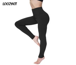 Women039s Empire midja mage Komprimeringskontroll Topp Leggings Hög midja Yoga Pants Workout Slimming Solid Leggings Plus Size 26331452