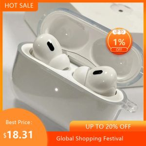 لسماعات الرأس Apple Airpods Pro 2 Generation Wireless Bluetooth Headset TWS في Earhpnes Airpods Pro Air 3 CASEN