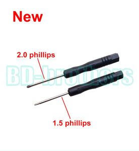 New Black 15 Phillips 20 phillips Screwdriver Cross Screw Driver Repair Tool for Samsung Phone Toy Repair 1000pcslot7922586