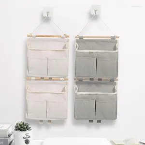 Aufbewahrungstaschen Wandmontierte Taschen Tür hängen Home Organizer Zimmer Dekoration Gartenbedarf