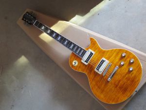 Guitarra atacado novo Arrival Slash Guitartraditional Guitar Guitar Orange Tansparent Sunburst Guitar