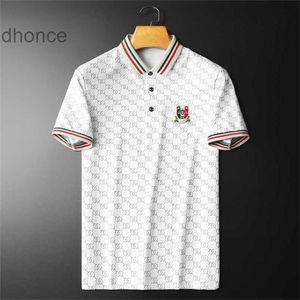 High-End-Polo-Shirt Herren Kurzarm T-Shirt Trendy Marke 2023 Neues Sommer-Trend Casual Revers Paul