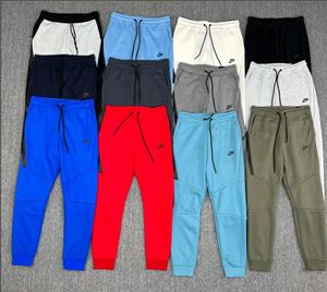 Winter WARM Tech PANTS Skateboards Space Cotton Sport Trousers Hip Hop High Quality Fashion Men's Bottoms