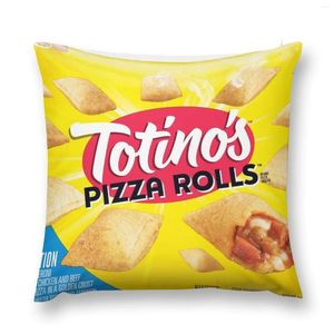 Kudde Totino's Pizza Rolls Combination Throw Custom Pillowcases Bed s Elastic Cover för soffa