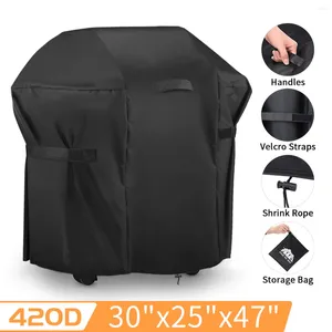 Tools Waterproof Anti Dust Outdoor BBQ Grill Cover Garden Patio Barbecue Oxford Cloth Heavy Duty For 30 Inch