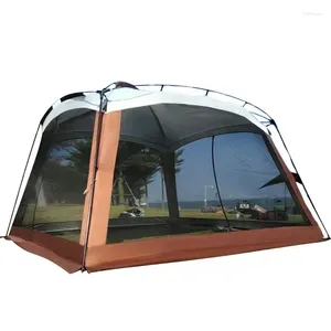 Tents And Shelters Mosquito Net For Camping Sunscreen Mesh Tent Anti-mosquito Awning Pergola Portable Canopy Accessories