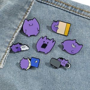 baby girl childhood comic game yellow elf ghost enamel pins Cute Anime Movies Games Hard Enamel Pins Collect Cartoon Brooch Backpack Hat Bag Collar Lapel Badges