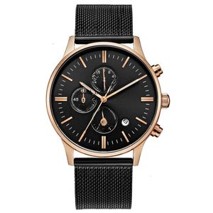 Mens Watch BAOGELA Canvas Belt Multi Functional Waterproof Watch Men's Designer Fashion Quartz Watch Men's Watch Wrist Watch 415