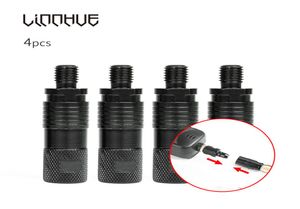 4pcs Bite Alarm Connector Adhodloder Accessories Accessories Алюминиевый сплав Quick Exumpter Adapter Adapter Bod Conctor7318871