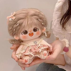 20cm Cute Idol Doll Anime Plush Star Dolls de personalização recheada Toys Toys Cotton Baby Toys Toys fãs Coleção de meninas Presente 240407