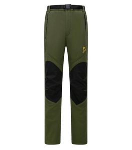 Mens Outdoor Softshell Fleece Lined Long Pants Windproof WaterResistant Functional Sport Camping Hiking Trekking Trousers Straigh3563699
