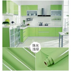 Window Stickers Shiny Peel & Stick In Rolls DIY Self-Adhesive Waterproof Wallpaper Furniture Films Oil-proof Wall Kitchen Cabinet